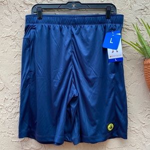 BNWT Fab Body Glove Athletic Shorts - Navy Blue